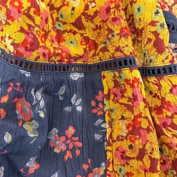 Floral Patchwork Kimono Kaftan - Multicolor by LOGO by Lori Goldstein - Picture 4 of 4